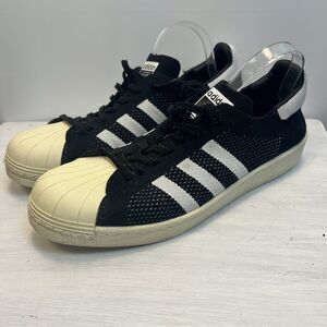 Adidas Superstar Boost Black Prime Knit Men's Size 12 PYV70201